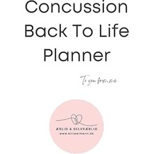 Nacario Concussion Back To Life Planner