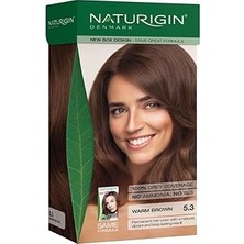 Nacario Naturigin Organik Içerikli Saç Boyası 5.3 Koyu Kumral