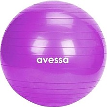 Nacario Avessa Pilates Topu 65 cm Mor
