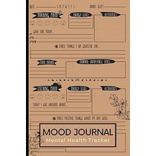 Nacario Mood Journal Mental Health Tracker: Daily Mood Tracker | Mental Health Tracker | Tracking Mood, Foo