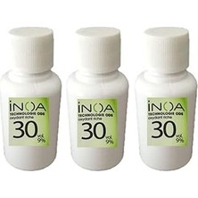 Nacario Inoa 30 Vol %9 Oksidan, 60 ml x 3 Adet, Boya Açıcı