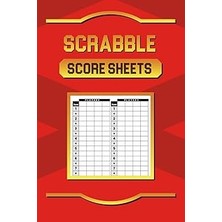 Nacario Independently Published Scrabble Score Sheets: Scrabble Game Book Pad, 120 Sheet Score Card Noteboo
