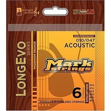 Nacario Mark Strings Longevo 10-47 Akustik Gitar Teli