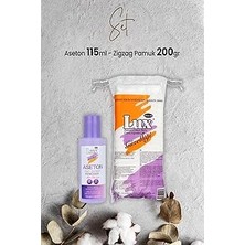 Nacario Lux Aseton 115 ml Zigzag Pamuk 200 gr