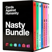 Nacario Cards Against Humanity Insanlığa Karşı Kartlar: Nasty Bundle • 6 Temalı Paket + 10 Yeni Kart