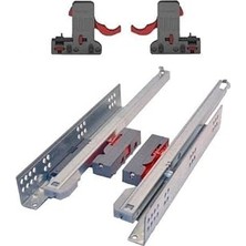 Nacario Katar Samet Slide Bas Aç Kısmi Açılım Ray 300MM