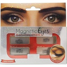 Nacario Mara Kozmetik Magnetic Eyes Mıknatıslı Kirpik Orta Yoğun 1 Paket (1 x 250 G)