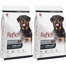 Nacario Kuzu Etli & Pirinçli Yetişkin 3 kg (2 Paketi)