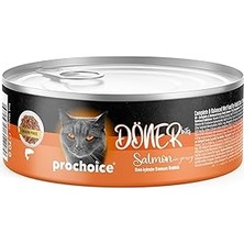 Nacario Prochoice Döner Salmon, Sos Içinde Somon Balıklı Tam & Dengeli Yetişkin 70 gr