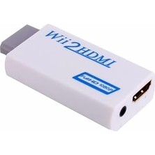 Nacario Wii Uyumlu HDMI Hd Tv Adaptörü, USB Type C Bağlantı, 5X5X5 cm Dönüştürücü Kablo