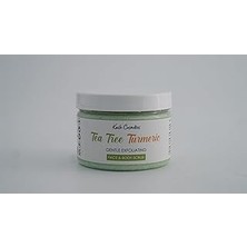 Nacario Kash Cosmetics Çay Ağacı Zerdeçal SCRUBI180 ml – Yüz Vücut Için Doğal Peeling Kremi – Ölü Der