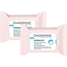 Nacario Diadermine Hydralist Yüz Temizleme Mendili, 25'li 2 Adet