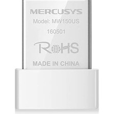 Nacario Mercusys MW150US, N150 Wireless Nano USB Adaptör