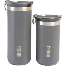 Nacario Trendix Çelik Içli Termos 500 ml Gri SKM010