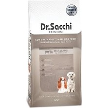 Nacario Dr.sacchi Düşük Tahıllı Sığır Etli Kuzu Etli Mini Irk Yetişkin 12 kg