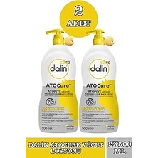 Nacario Dalin Care Atocure Losyon, 500 Ml, 2 Adet, Atopiye Eğilimli Hassas Cilt