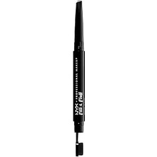 Nacario Professional Makeup Fill & Fluff Eyebrow Pomade Pencil Kaş Kalemi- Clear Clear