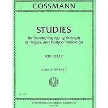 Nacario Cossman: Studies For Developing Agility... - Cello (International 3715)