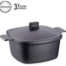 Nacario Casterra Kare Döküm Tencere 28X28X12,5
