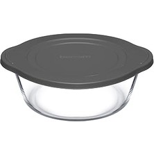 Nacario Paşabahçe Kapakli Tenceler 76 cc T A Borcam By Paşabahçe Kapak Plasti̇k Gri̇ Kapak Plastik Gri 1