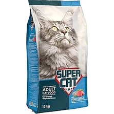 Nacario Super Cat Balıklı Yetişkin 15 kg