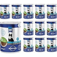 Nacario Pawpaw Yetişkin Balıklı Jöleli Konserve Mama 400 gr x 12 Adet