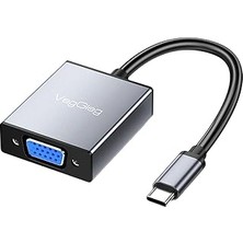 Nacario Veggieg Type-C To VGA 1080P 60Hz Çevirici Dönüştürücü Kablo Adaptör