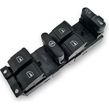 Nacario VASS41 Sol Ön Kapı Cam Düğmesi Dörtlü 1J4959857C Skoda Fabia 1 2000-2008