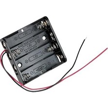 Nacario Sanec 4'lü Aaa Küçük Kalem Pil Için Pil Yuvası