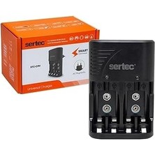 Nacario STC-C9V AA-AAA-2X9V Pi̇l Şarj Aleti̇