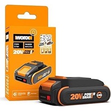 Nacario Worx WA3639 20VOLT 2.0AH. Li-Ion Powershare Yedek Akü