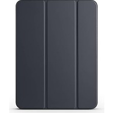 Nacario Zore Ipad 11 2024 Zore Cover Kalem Bölmeli Standlı 1-1 Kılıf Siyah