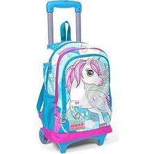 Nacario Coral High Çekçek Sırt Çanta (Işıklı Tekerlek)