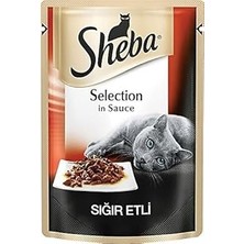Nacario Sheba Yetişkin Sığırlı Yaş Mama 85 G
