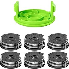 Nacario Greenworks 1803802 Makaralar, Gri