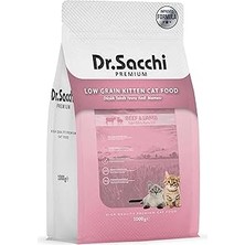 Nacario Dr.sacchi Düşük Tahıllı Sığır Etli Kuzu Etli Yavru 1 kg