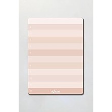 Nacario Le Color Numaralı Planlayıcı Blok Naturel