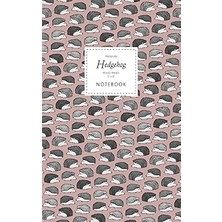 Nacario Hedgehog Notebook - Ruled Pages - 5x8 - Premium: (Berry Edition) Fun Notebook 96 Ruled/lined Pages