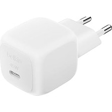 Nacario Belkin Kompakt Duvar Şarj 45 W, Iphone 17, 16 And 15 Serisi, Galaxy S25, Ipad,