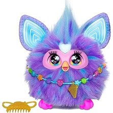 Nacario Furby Mor Interaktif Pelüş Oyuncak - Ingilizce Versiyonu