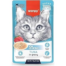 Nacario Wanpy Pouch Ton Balıklı Yaş 70GR x 10 Adet