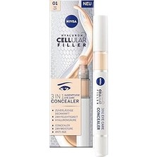 Nacario Nivea Hyaluron Cellular Filler Renkli Göz Bakım Kremi 15 Ml, Ton, Göz Altı Kapatıcısı, Nemlend
