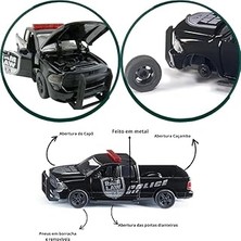 Nacario Siku Ram 1500 Us Polis Aracı Oyuncak