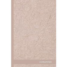 Nacario Cahier De 300 Pages 2 Colonnes: Cahier Relié À Couverture Rigide, Imprimé Petits Carreaux 5x5 Mm. F