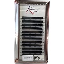 Nacario Çek- Birak D Kıvrım 0.05 mm 10 Numara Tek Boy Kirpik