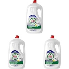 Nacario Fairy Profesyonel Sıvı Bulaşık Deterjanı Elde Yıkama Limon Kokulu 2.5 L 3lü Paket, Pack Of 3