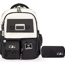 Nacario Unisex Okul Çanta Seti PCSET07PC1882801-SIYAH,SIYAH Tek Ebat