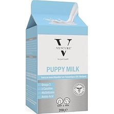 Nacario Puppy Milk Yavru Anne Için Tamamlayıcı Süt Tozu Takviyesi 200 gr