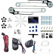 Nacario Otomatik Cam Kaldırma Motoru Komple Set ( 2 Cam Için )