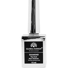 Nacario Fontenay Global Diamond Top Coat Non-Cleanser 15ML Şeffaf